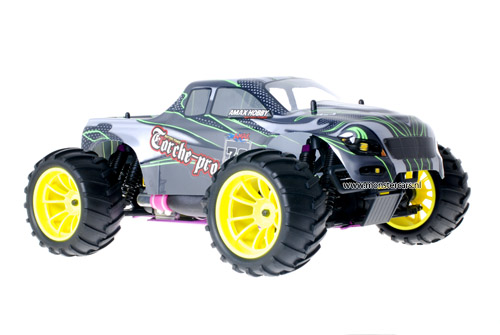 Himoto 1:10 Nitro Truck Green Carbon